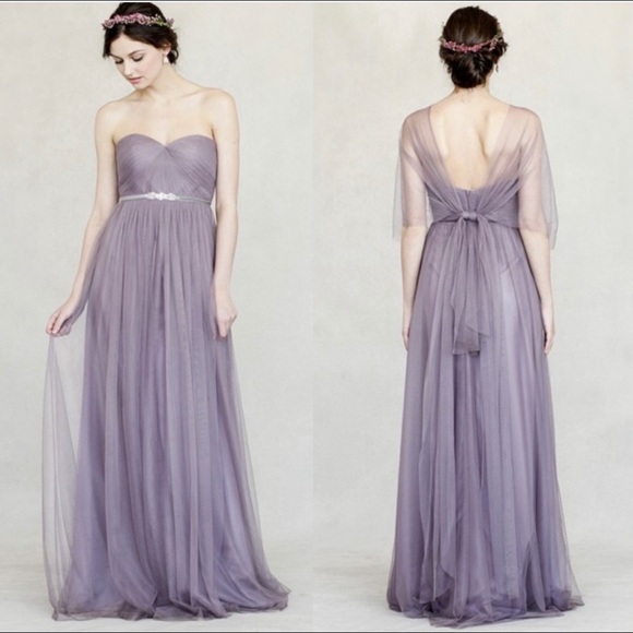 Jenny yoo annabelle bridesmaid dress in lilac - Picture 1 of 8
